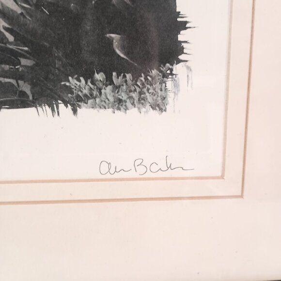 Alan Blaustein Le Jardin Florentine Provence France Framed Art Print 18x18 - Picture 9 of 9